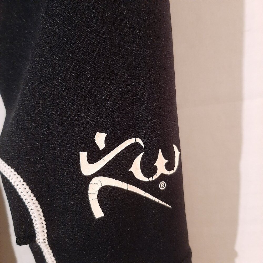 Kutting Weight Sauna Shirt Mens small Black Sweat Suit Shirt Long Sleeve Zip - Picture 4 of 7